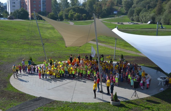 Judriosios savaitės renginius pratęsė Jonavos darželinukai