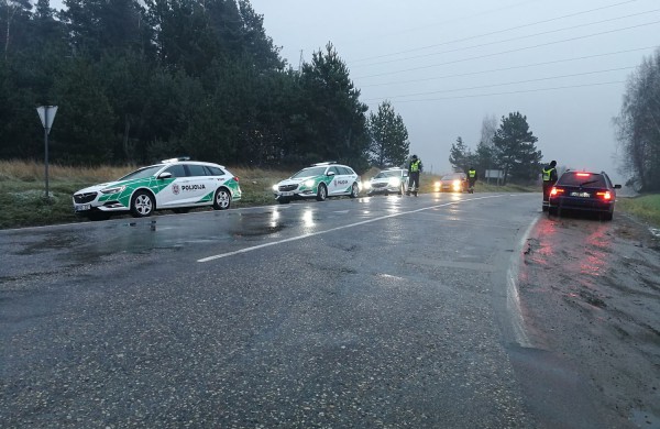 Sekmadienį su Kauno pareigūnais teko pabendrauti keliems šimtams vairuotojų