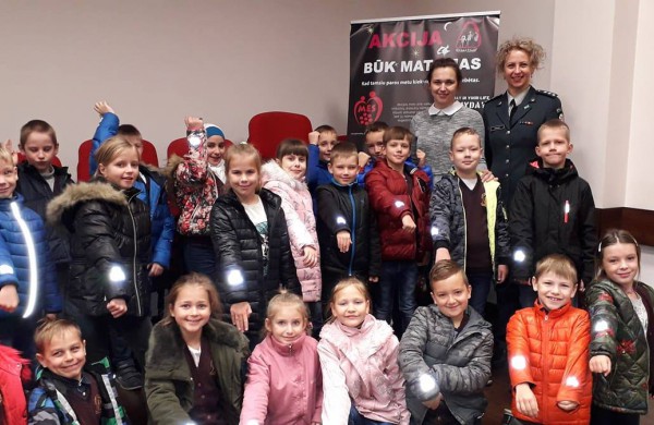 Akcija „Būk matomas“ - ar tapome labiausiai švytinčiu miestu?