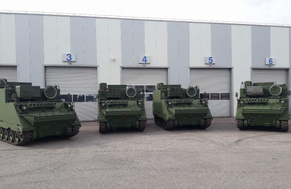 Atnaujinti Lietuvos kariuomenės vadovavimo šarvuočiai M577