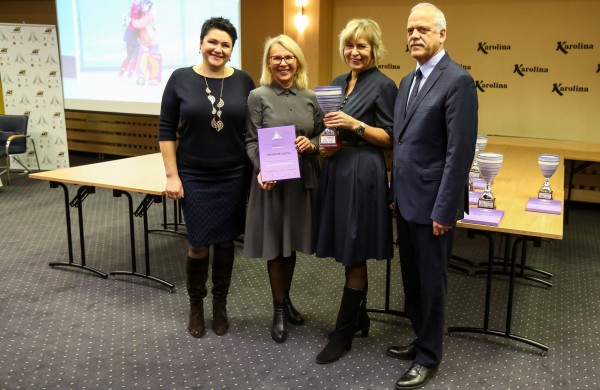 Pelnyti prizai įteikti treneriams ir sportininkams