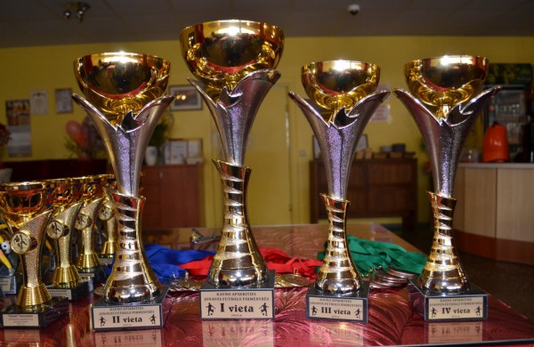 Rajono futbolo pirmenybėse – apdovanojimų gausa