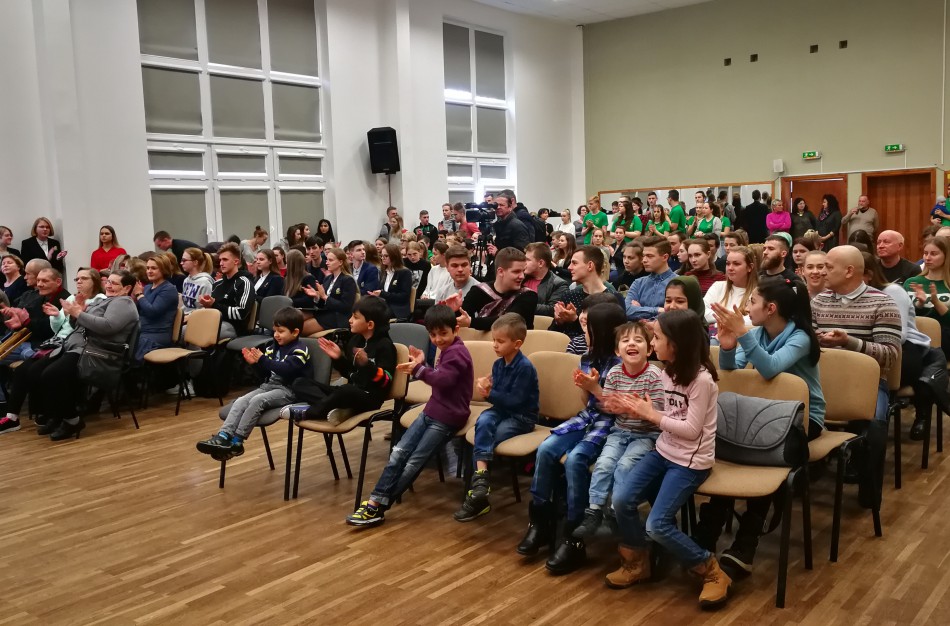  J.Ralio gimnazijoje pristatytas projektas „Pabėgėlis - mūsų visuomenės dalis“