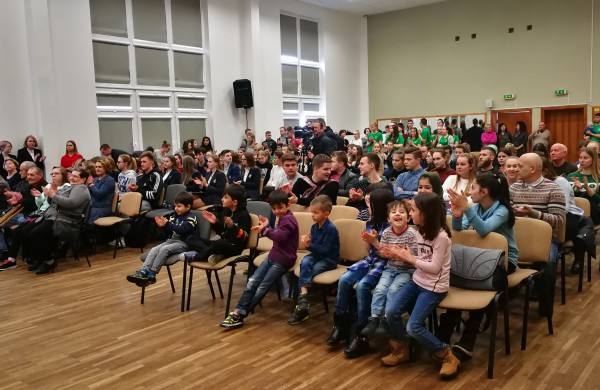  J.Ralio gimnazijoje pristatytas projektas „Pabėgėlis - mūsų visuomenės dalis“