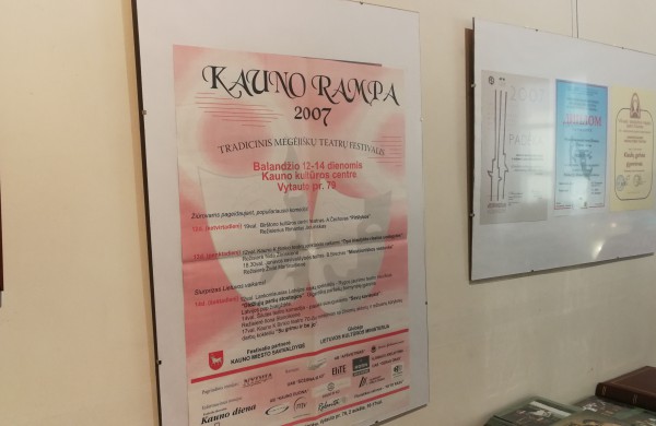 Krašto muziejuje pristatyta buvusio Savivaldybės teatro pasiekimų paroda