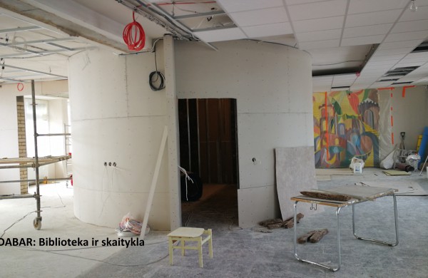 „Per kančias į žvaigždes“ arba kaip atrodys J.Ralio gimnazija po vidaus modernizavimo