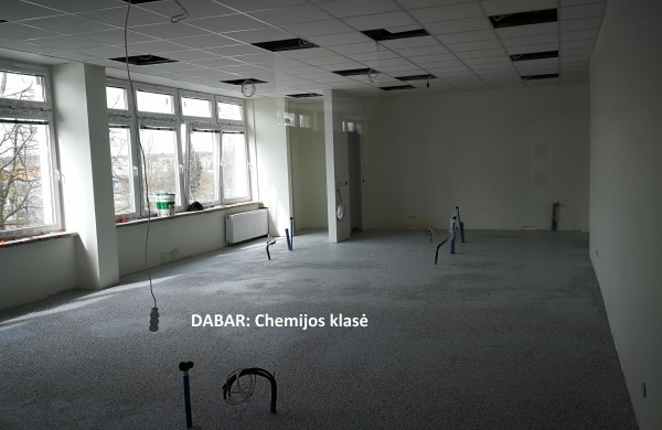 „Per kančias į žvaigždes“ arba kaip atrodys J.Ralio gimnazija po vidaus modernizavimo