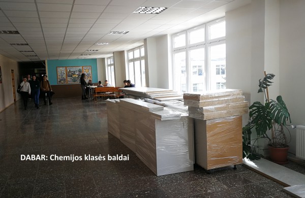 „Per kančias į žvaigždes“ arba kaip atrodys J.Ralio gimnazija po vidaus modernizavimo