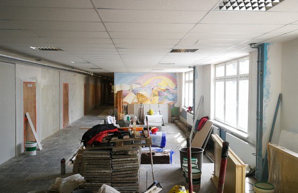 „Per kančias į žvaigždes“ arba kaip atrodys J.Ralio gimnazija po vidaus modernizavimo