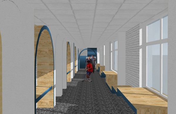 „Per kančias į žvaigždes“ arba kaip atrodys J.Ralio gimnazija po vidaus modernizavimo