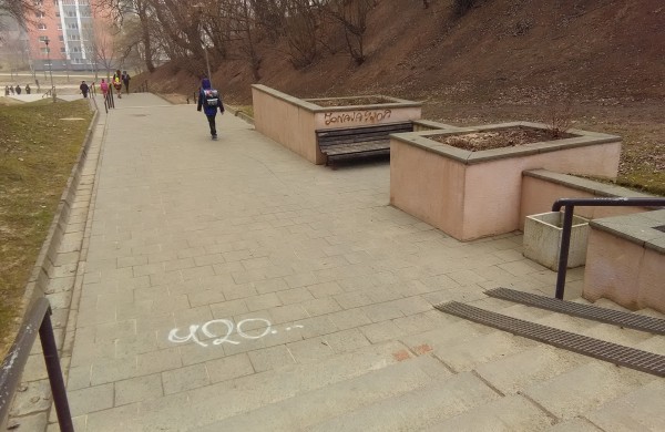 Grafiti padaryta žala apie 1000 eurų – ar kas atlygins nuostolius?