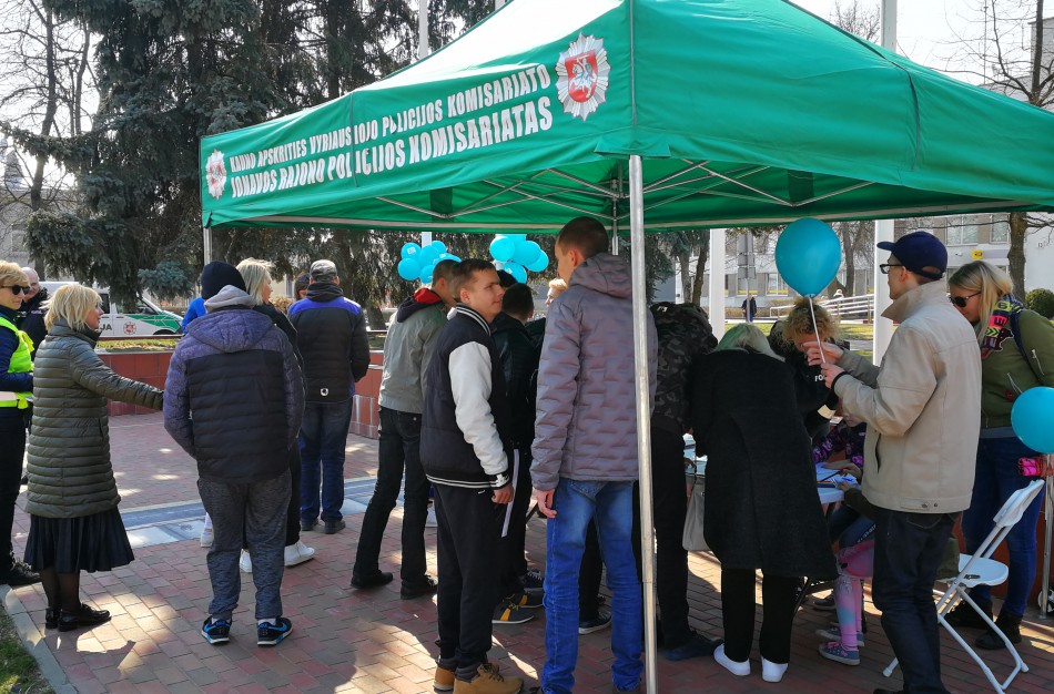 Jonavoje paminėta Saugaus eismo diena 2019