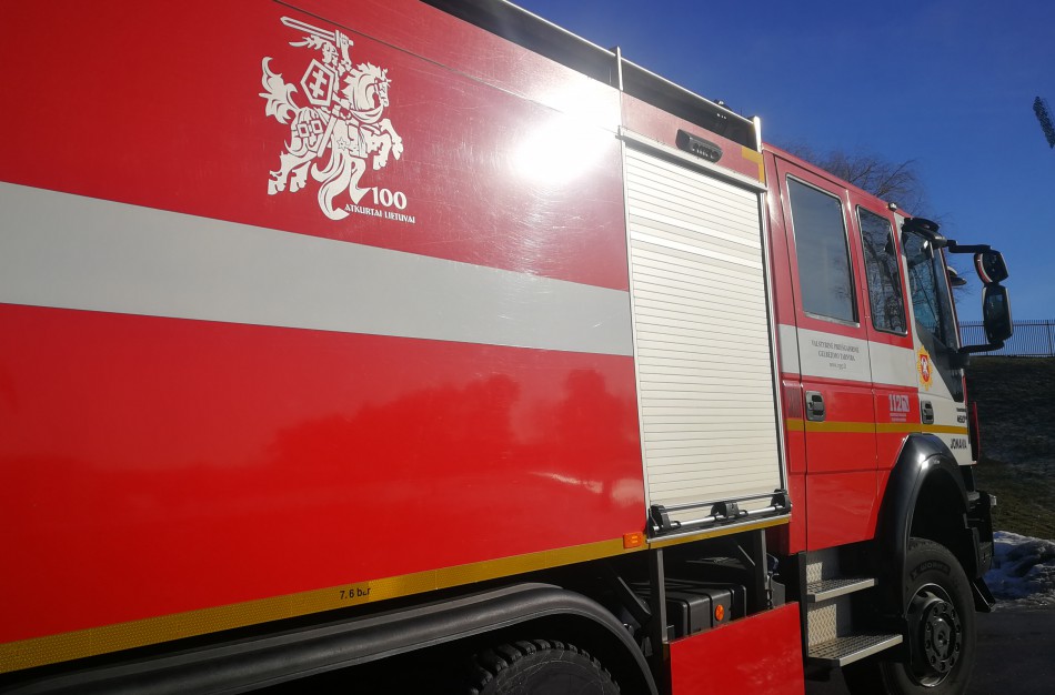 Rekordinis iškvietimų ugniagesiams gelbėtojams skaičius