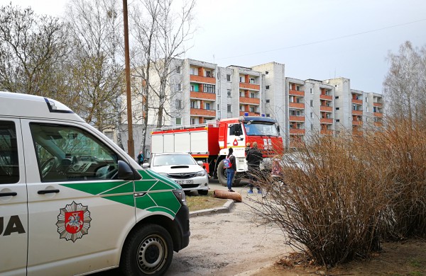 Neblaivi ruklietė  „šokdino“ pagalbos tarnybas