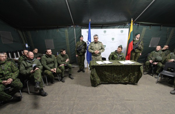 Brigados „Geležinis Vilkas“  štabui – teigiamas NATO įvertinimas