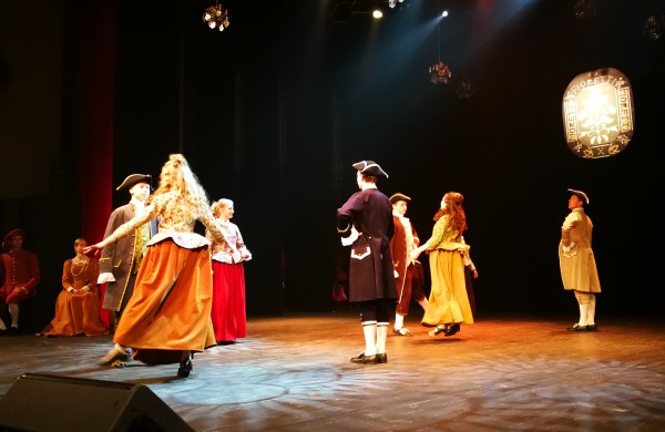 Paminėtas Istorinio šokio kolektyvo „Fioretti“ 10 metų jubiliejus