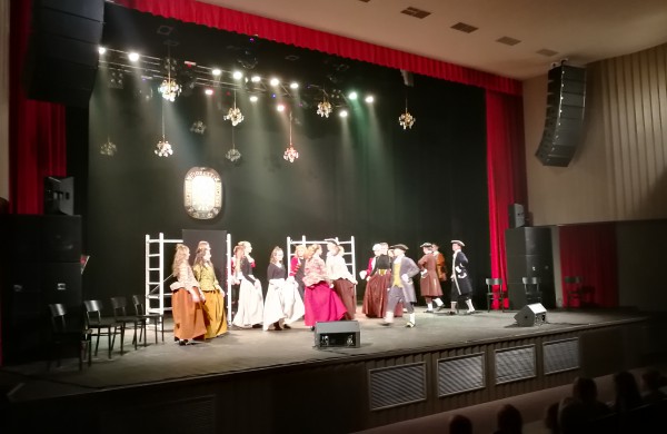 Paminėtas Istorinio šokio kolektyvo „Fioretti“ 10 metų jubiliejus