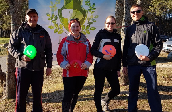 Lietuvos diskgolfo taurės sezono pradžioje – puikūs jonaviečių pasirodymai
