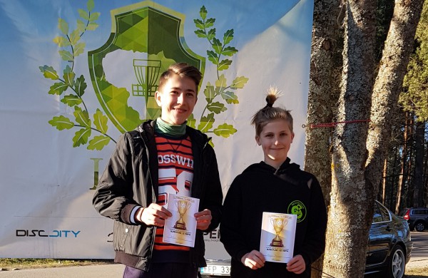 Lietuvos diskgolfo taurės sezono pradžioje – puikūs jonaviečių pasirodymai