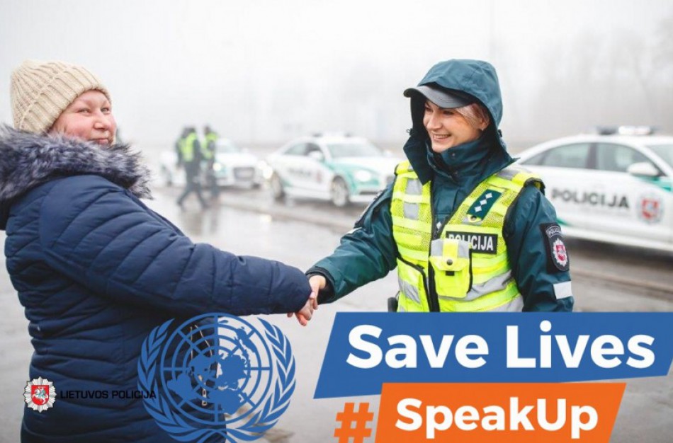 Penktoji Jungtinių Tautų saugaus eismo keliuose savaitė – „Lyderystė eismo saugumui“