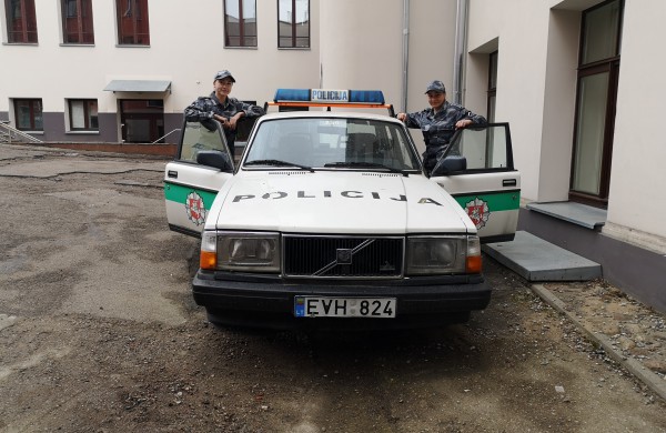 Jonavos PK praktiką atlikusios studentės: ,,Profesionalūs pareigūnai žino, ką daro“