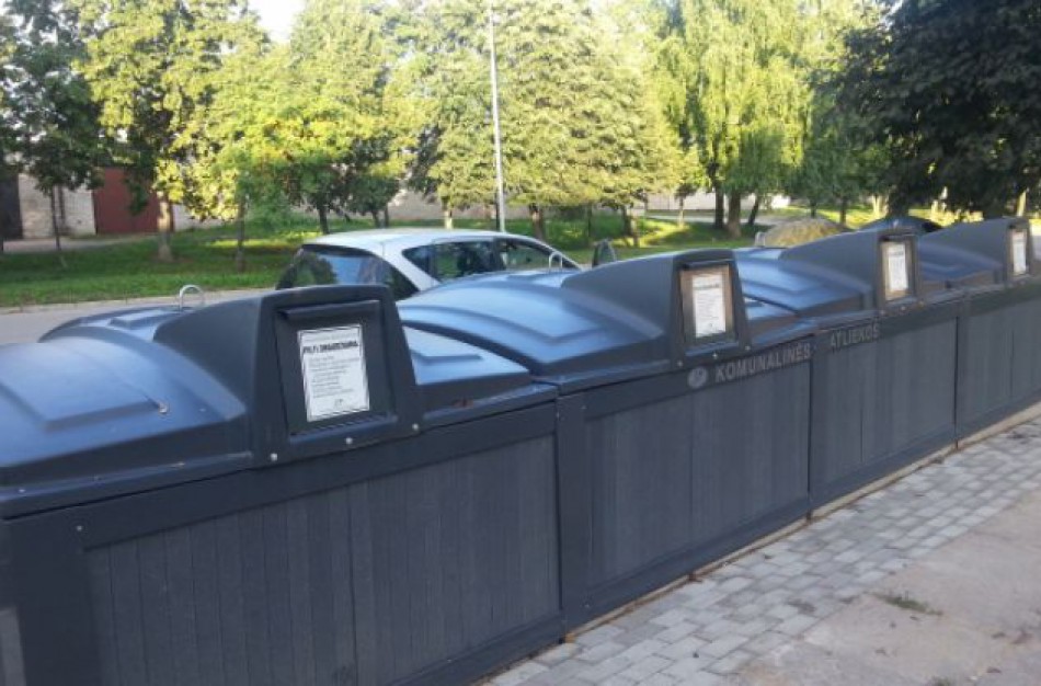 Patvirtintas naujas komunalinių atliekų konteinerių aikštelių sąrašas Jonavos rajone