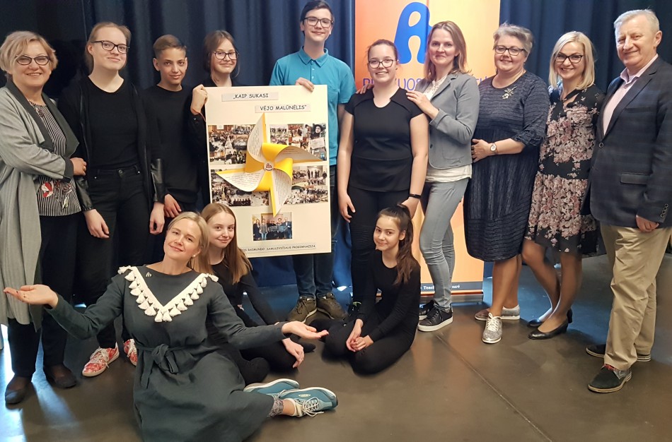 R. Samulevičiaus progimnazija:„Veikiame kartu arba kaip sukasi vėjo malūnėlis“