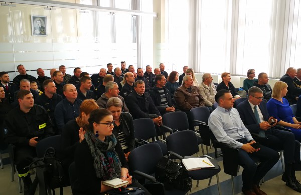 Artėjant Šv. Florijono dienai surengta netradicinė ugniagesių gelbėtojų pagerbimo šventė