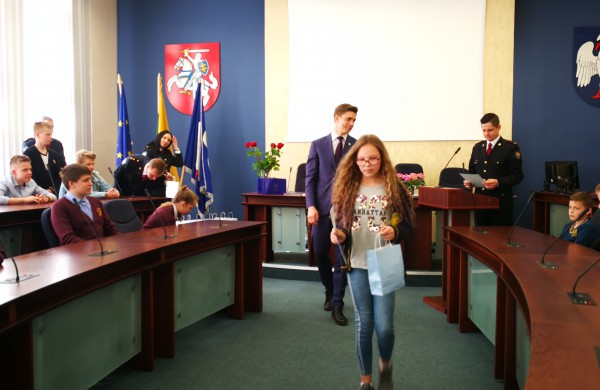 Artėjant Šv. Florijono dienai surengta netradicinė ugniagesių gelbėtojų pagerbimo šventė