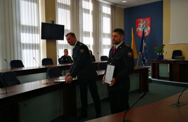 Artėjant Šv. Florijono dienai surengta netradicinė ugniagesių gelbėtojų pagerbimo šventė