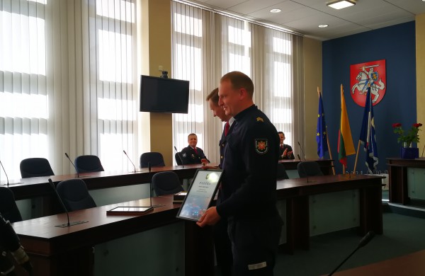 Artėjant Šv. Florijono dienai surengta netradicinė ugniagesių gelbėtojų pagerbimo šventė