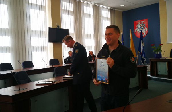 Artėjant Šv. Florijono dienai surengta netradicinė ugniagesių gelbėtojų pagerbimo šventė