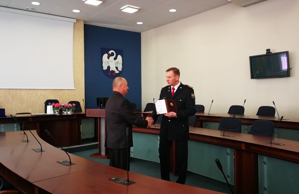 Artėjant Šv. Florijono dienai surengta netradicinė ugniagesių gelbėtojų pagerbimo šventė