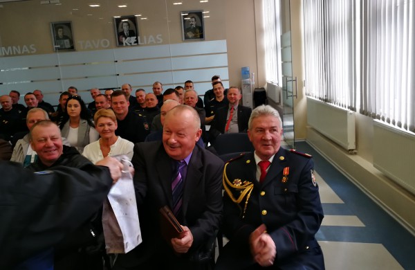 Artėjant Šv. Florijono dienai surengta netradicinė ugniagesių gelbėtojų pagerbimo šventė