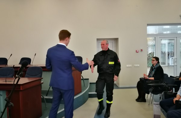 Artėjant Šv. Florijono dienai surengta netradicinė ugniagesių gelbėtojų pagerbimo šventė