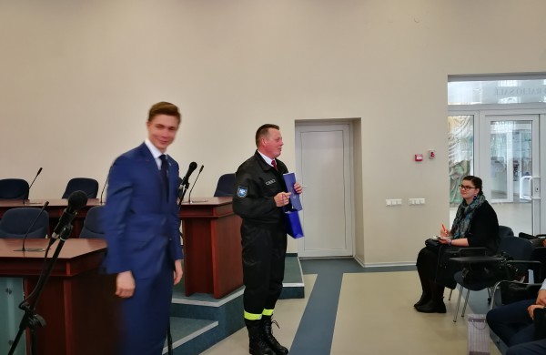 Artėjant Šv. Florijono dienai surengta netradicinė ugniagesių gelbėtojų pagerbimo šventė