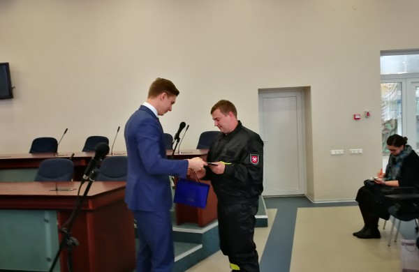 Artėjant Šv. Florijono dienai surengta netradicinė ugniagesių gelbėtojų pagerbimo šventė