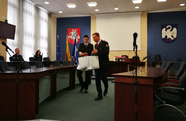 Artėjant Šv. Florijono dienai surengta netradicinė ugniagesių gelbėtojų pagerbimo šventė