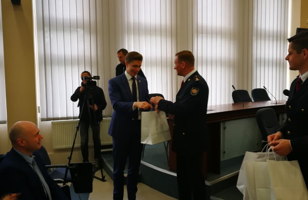 Artėjant Šv. Florijono dienai surengta netradicinė ugniagesių gelbėtojų pagerbimo šventė