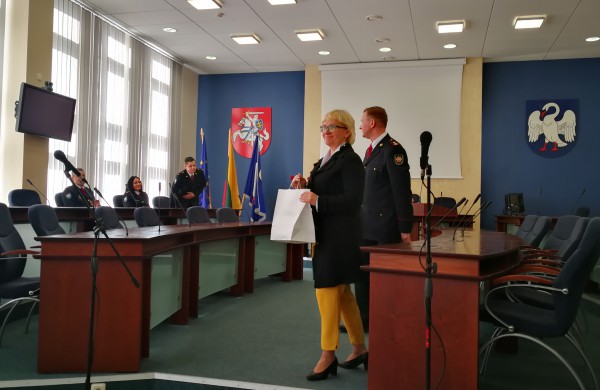 Artėjant Šv. Florijono dienai surengta netradicinė ugniagesių gelbėtojų pagerbimo šventė