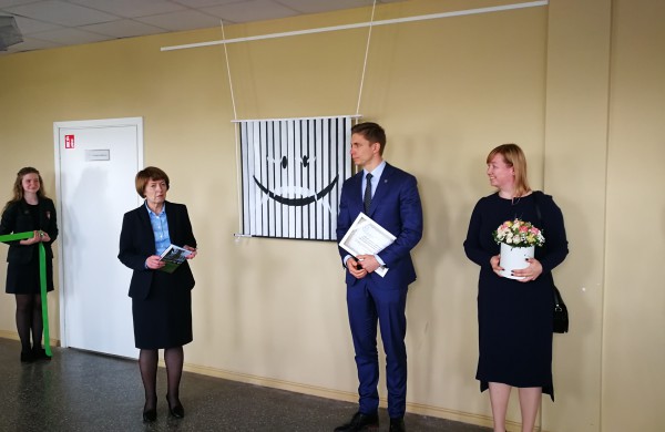 Senamiesčio gimnazijoje atidaryta gamtos mokslų laboratorija