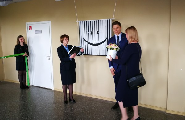 Senamiesčio gimnazijoje atidaryta gamtos mokslų laboratorija