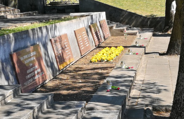 Pagerbtas Antrojo pasaulinio karo aukų atminimas