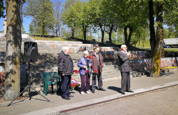 Pagerbtas Antrojo pasaulinio karo aukų atminimas