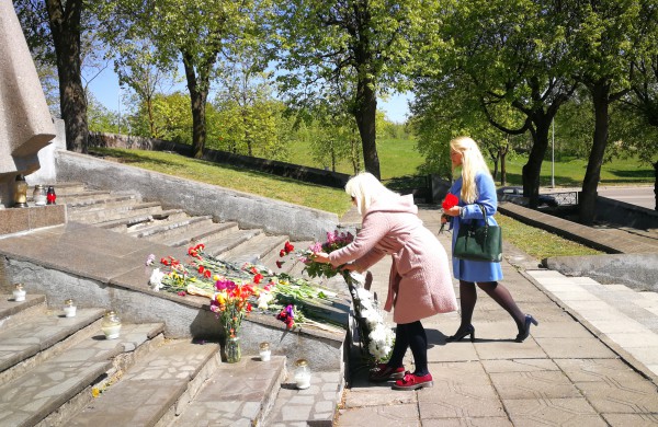 Pagerbtas Antrojo pasaulinio karo aukų atminimas