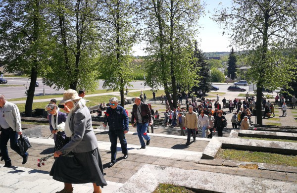 Pagerbtas Antrojo pasaulinio karo aukų atminimas