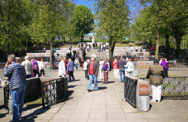 Pagerbtas Antrojo pasaulinio karo aukų atminimas