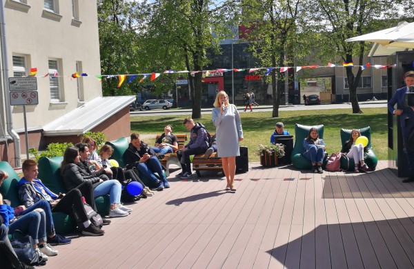 Visą dieną Jonavoje vyksta Europos dienos šventė „Nuo žaidimų iki rinkimų“