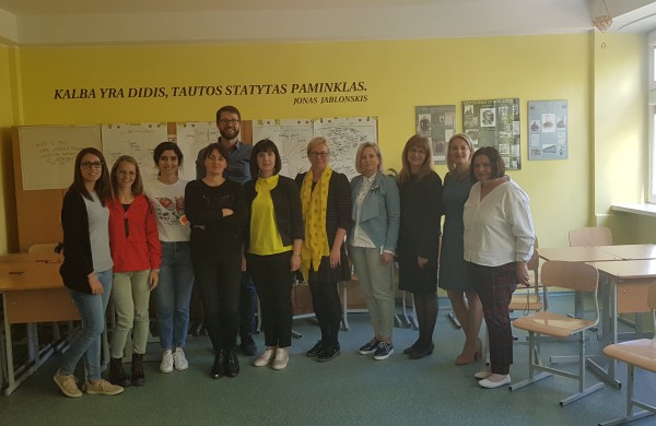 ERASMUS+ projektas „GATES“  Jonavos R. Samulevičiaus  progimnazijoje -  viešėjo ir mokėsi užsienio šalių mokytojai