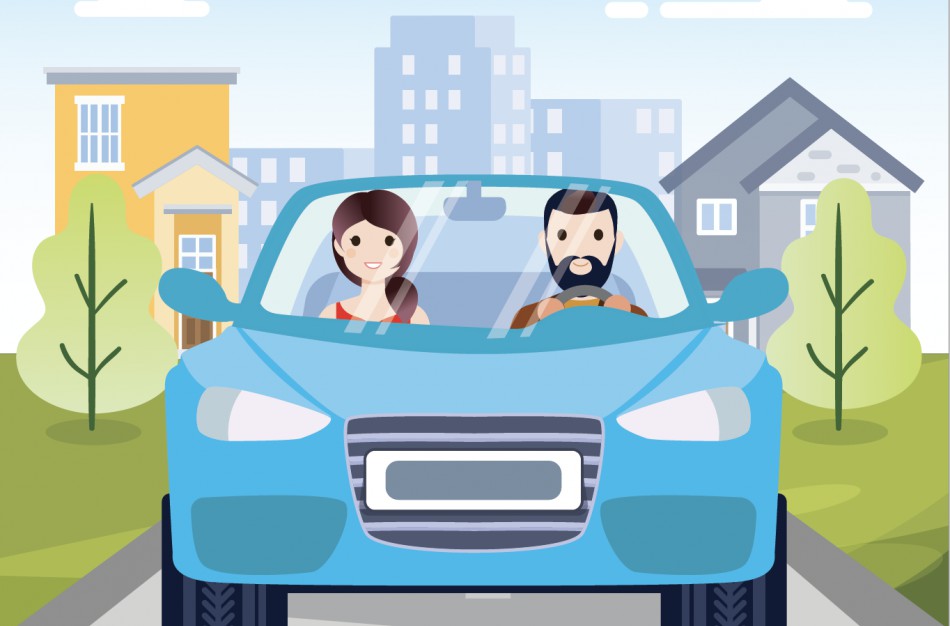 „Važiuoji vienas? Pavežk kaimyną!“